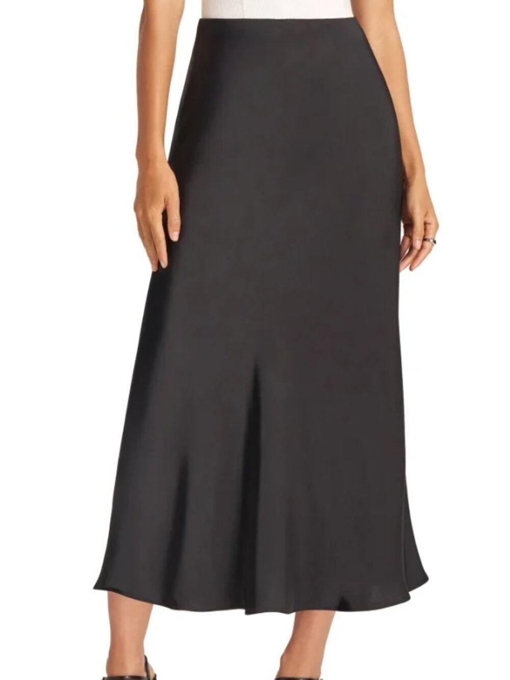 BOSS ! black midi Skirt ( US/6)